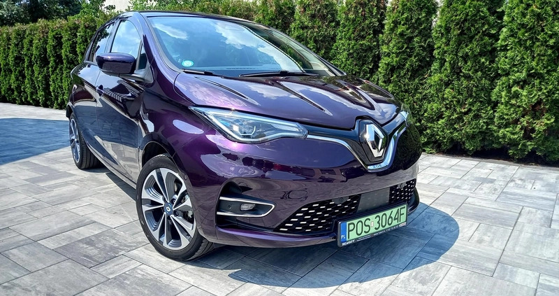 Renault Zoe cena 79800 przebieg: 22800, rok produkcji 2021 z Tykocin małe 497